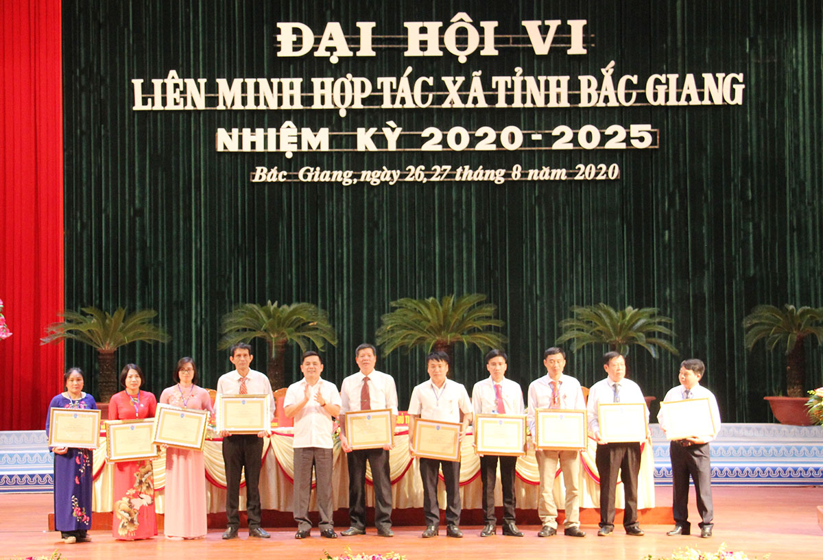 Đại hội Liên minh HTX tỉnh Bắc Giang nhiệm kỳ 2020-2025: Cơ hội để khu vực KTHT, HTX bứt phá