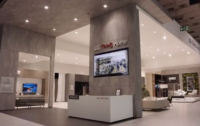 LG giới thiệu mẫu nhà thông minh trang bị công nghệ hiện đại