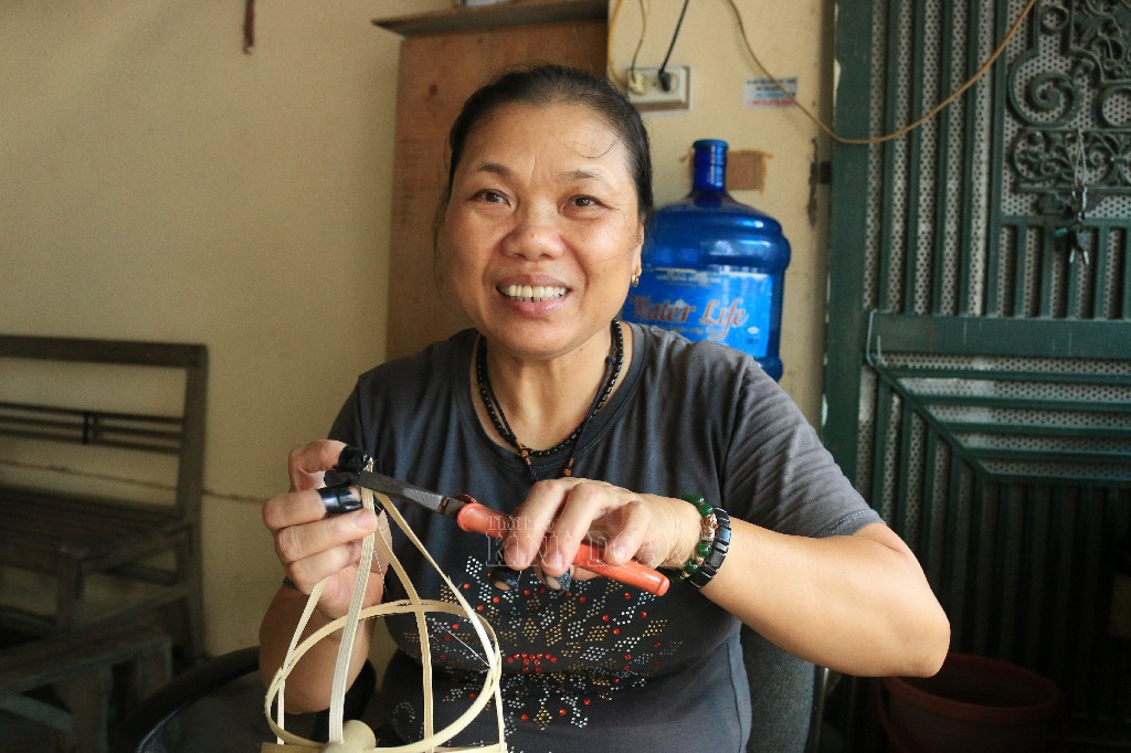Làng nghề lồng đèn Hậu Ái đìu hiu trước Trung Thu