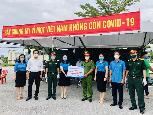 LĐLĐ TP Hải Phòng: Tích cực thực hiện phòng, chống dịch Covid-19