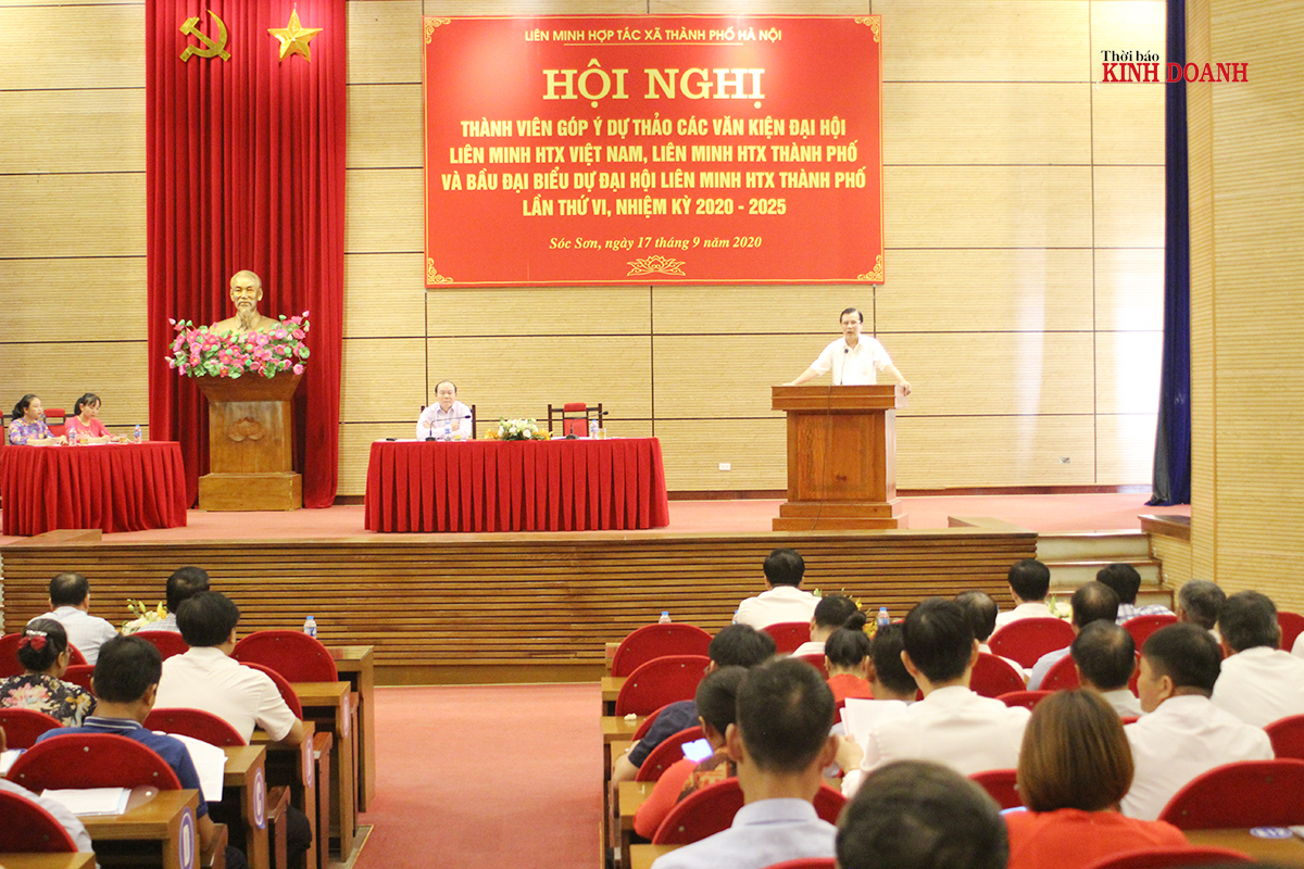 Liên minh HTX thành phố Hà Nội: 'Hội nghị Diên Hồng' trước thềm Đại hội VI
