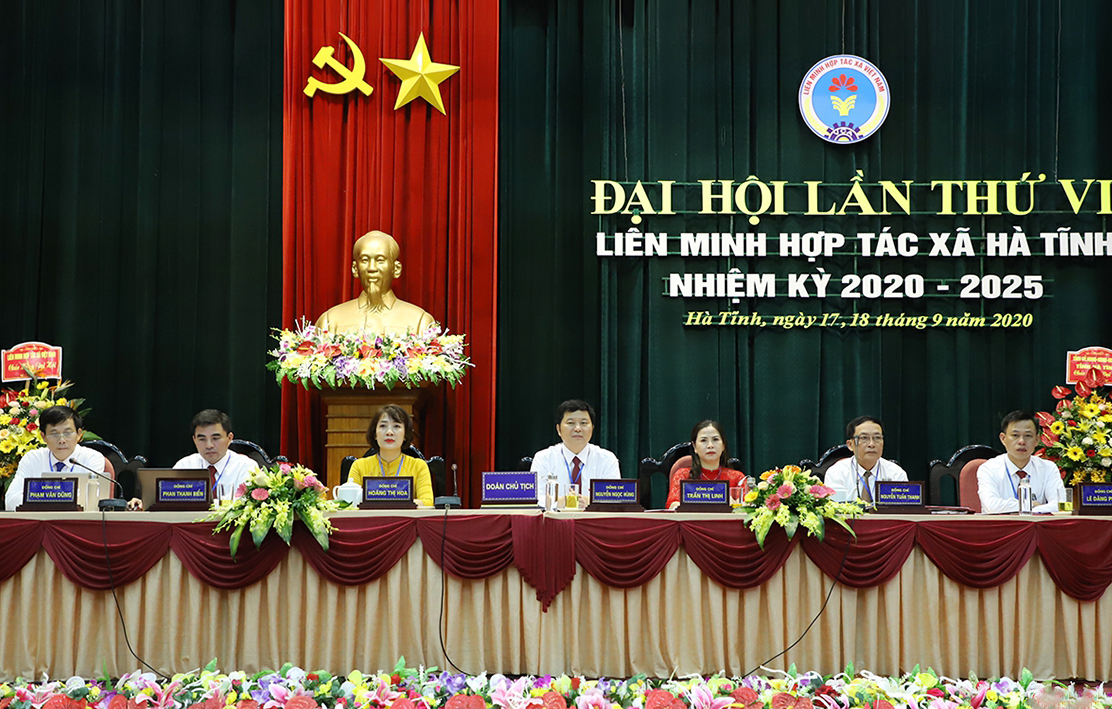 Đại hội Liên minh Hợp tác xã Hà Tĩnh khóa VI: phấn đấu mỗi năm thành lập mới từ 40 - 50 HTX