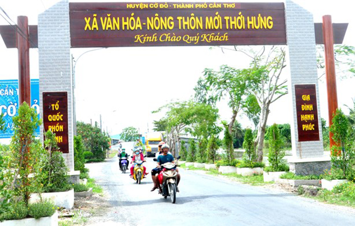 Cờ Đỏ, Cần Thơ: Nông nghiệp hiện đại tạo đà xây dựng nông thôn mới