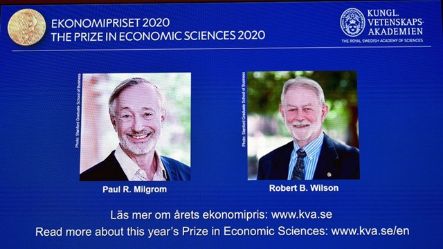 Nobel Kinh tế 2020 vinh danh nghiên cứu về đấu giá