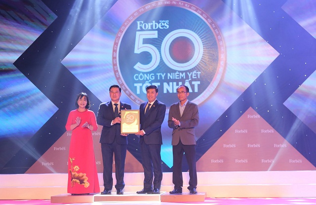 Forbes vinh danh HDBank trong top 50 Công ty niêm yết tốt nhất năm 2020