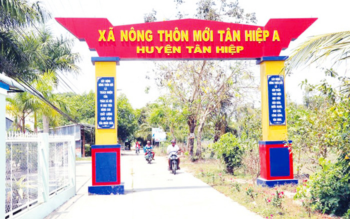Tân Hiệp đẩy nhanh tiến trình xây dựng nông thôn mới nâng cao