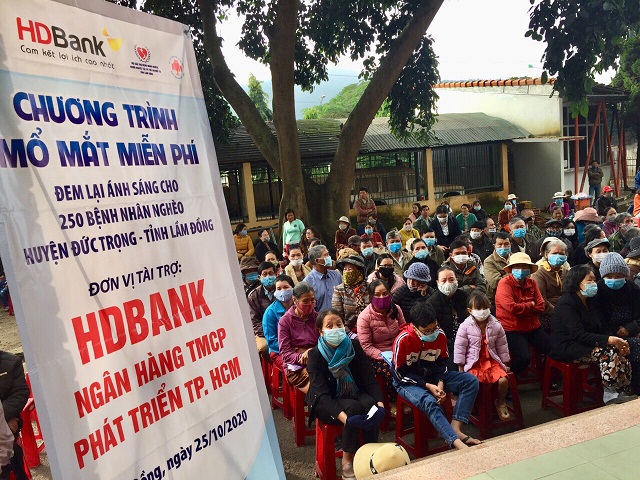 HDBank tiếp tục tài trợ kinh phí phẫu thuật cho 300 bệnh nhân nghèo