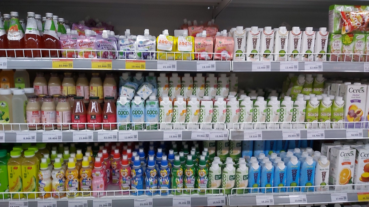 Nóng bỏng thị trường đồ uống từ nước trái cây đóng chai