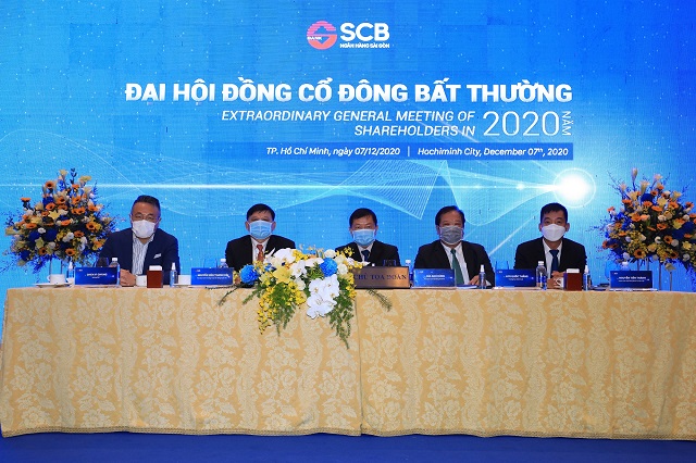 SCB tổ chức thành công đại hội đồng cổ đông bất thường 2020