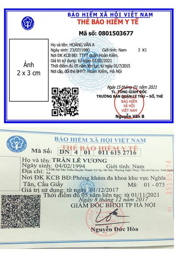 BHXH Việt Nam thay mẫu thẻ BHYT mới từ 1/4/2021