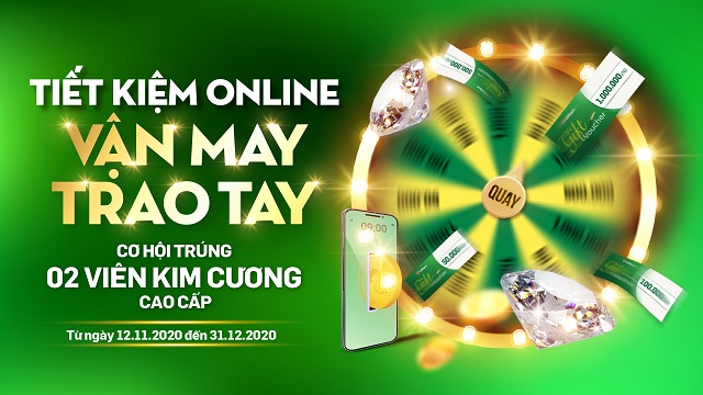 Chúc mừng khách hàng may mắn trúng kim cương từ VPBank