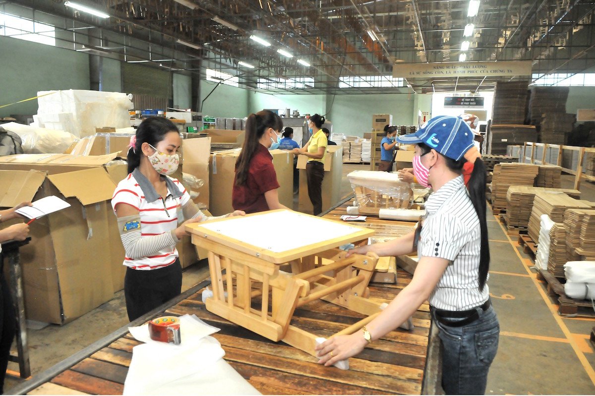 Ngành gỗ đặt mục tiêu xuất khẩu 14 tỷ USD năm 2021