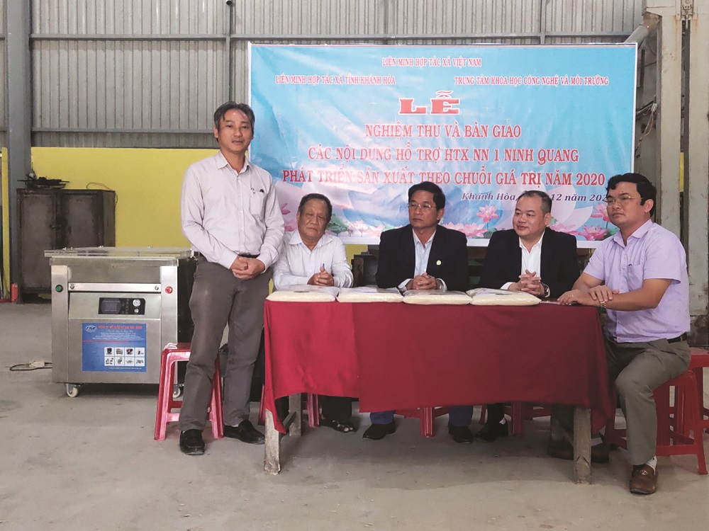 Hỗ trợ xây dựng chuỗi giá trị gạo chất lượng cao Ngọc Quang