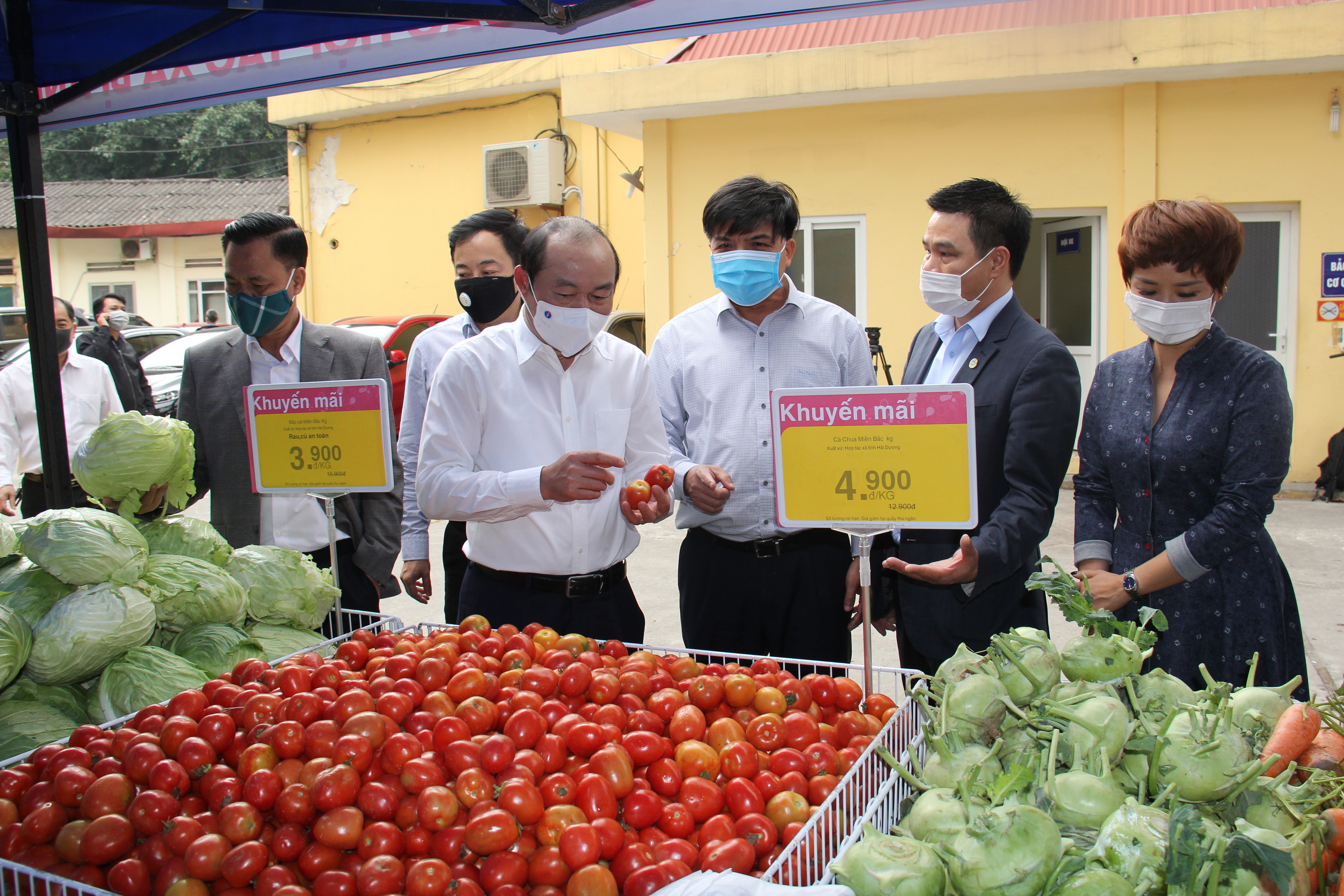 Liên minh HTX Việt Nam triển khai điểm bán hàng hỗ trợ các HTX tỉnh Hải Dương
