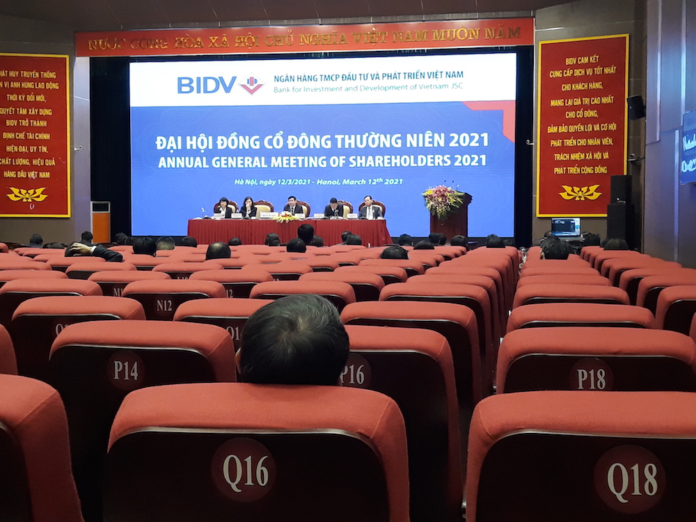 Đại hội cổ đông BIDV: Chuyển đổi Chi nhánh Yangon thành ngân hàng con