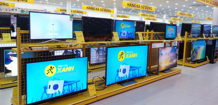 Tivi hạng sang giảm giá vì ế ẩm