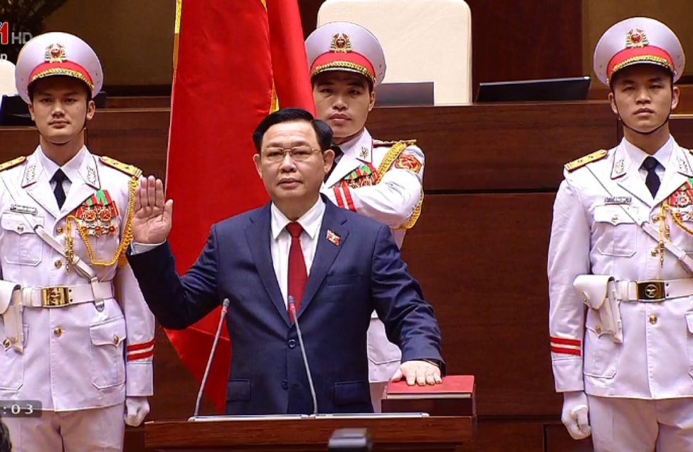Ông Vương Đình Huệ được bầu làm Chủ tịch Quốc hội