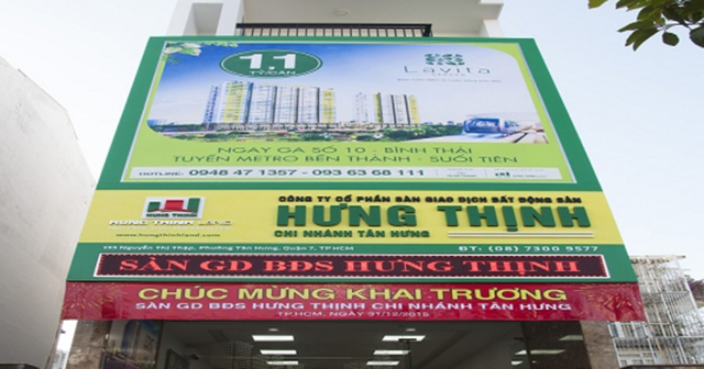 Hưng Thịnh Land ồ ạt phát hành trái phiếu mở rộng quy mô, kinh doanh càng lao dốc
