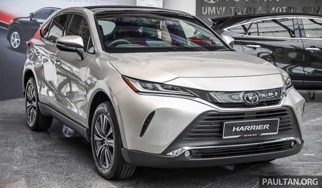 Toyota Harrier 2021 ra mắt thị trường Đông Nam Á