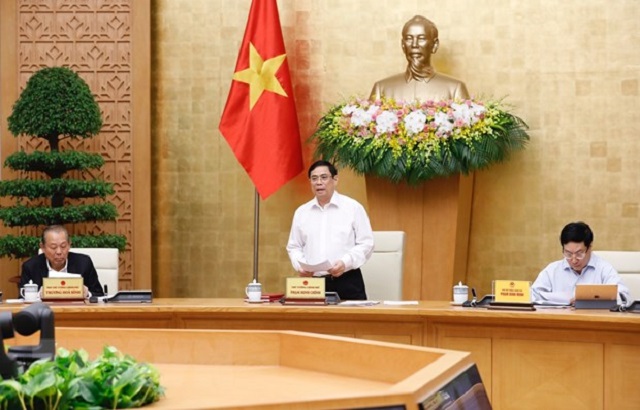 Thủ tướng Phạm Minh Chính chủ trì phiên họp Chính phủ