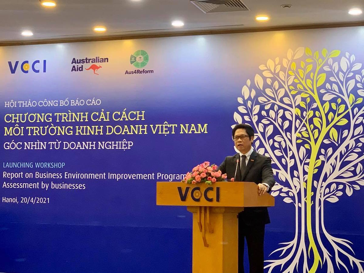 VCCI: Tốc độ cải thiện môi trường kinh doanh đang chậm lại
