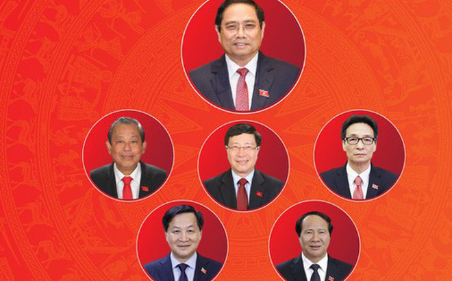 Phân công công tác của Thủ tướng và các Phó Thủ tướng Chính phủ