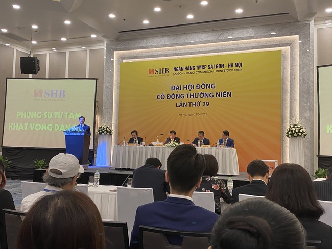 Đại hội đồng cổ đông SHB: Trình cổ đông 2 kịch bản lợi nhuận