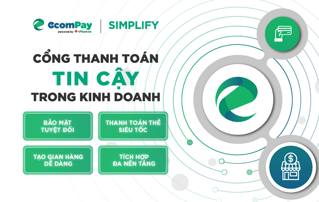 Ecompay và Simplify - Công cụ thanh toán hiệu quả cho doanh nghiệp thời số hóa
