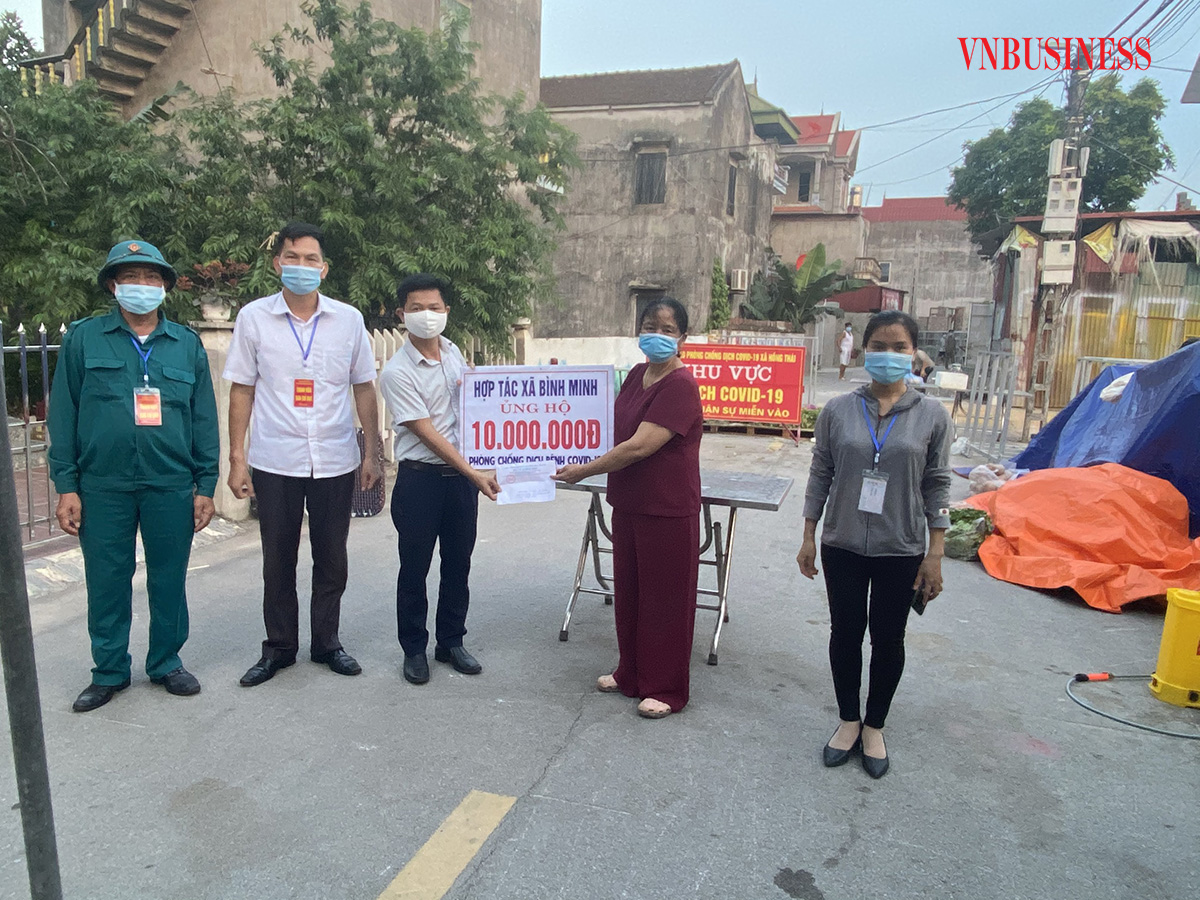 Bắc Giang: Các HTX chung tay phòng chống dịch Covid-19