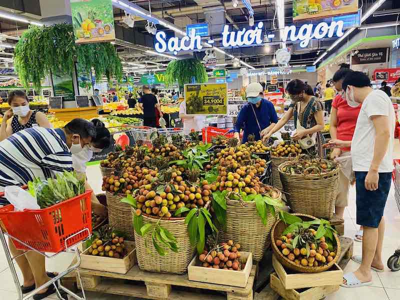 Siêu thị chung tay tiêu thụ nông sản cho các Hợp tác xã vùng dịch Covid-19