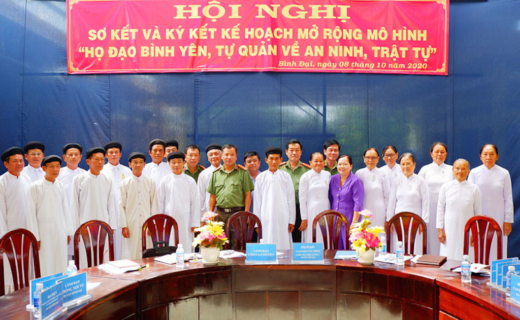 Lan tỏa mô hình ‘Họ đạo bình yên’ ở Bến Tre