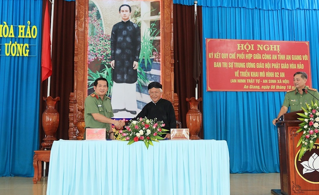Tín đồ Phật giáo Hòa Hảo ở An Giang chung tay thực hiện mô hình ‘2 AN’