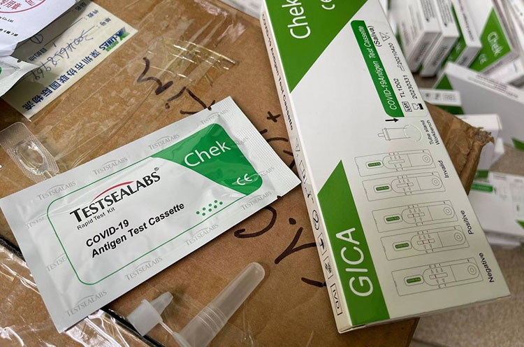 Tổng cục Quản lý thị trường cảnh báo về loại kit test nhanh, khẩu trang chống COVID-19