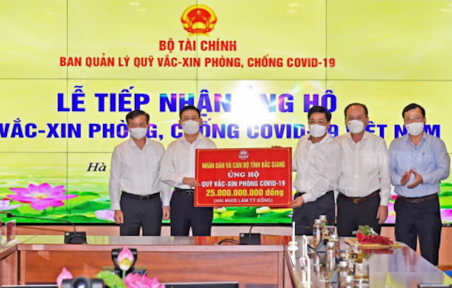 Quỹ vắc xin tiếp nhận được hơn 8.000 tỷ đồng