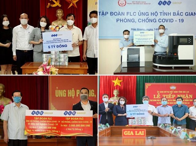 FLC tặng xe cứu thương cho Sầm Sơn sau khi chi viện hơn 150 tỷ phòng chống dịch bệnh, thiên tai tại nhiều tỉnh