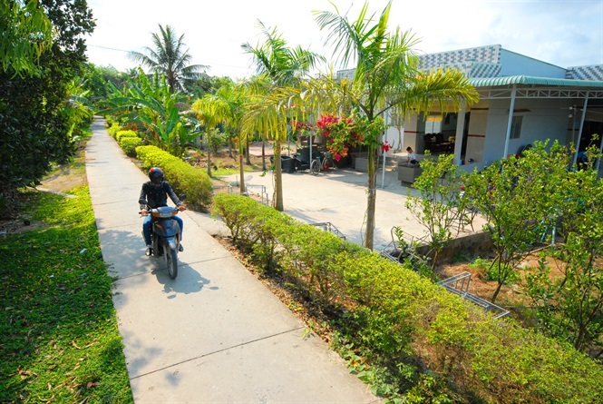 HTX thúc đẩy nông thôn mới ở An Trạch A