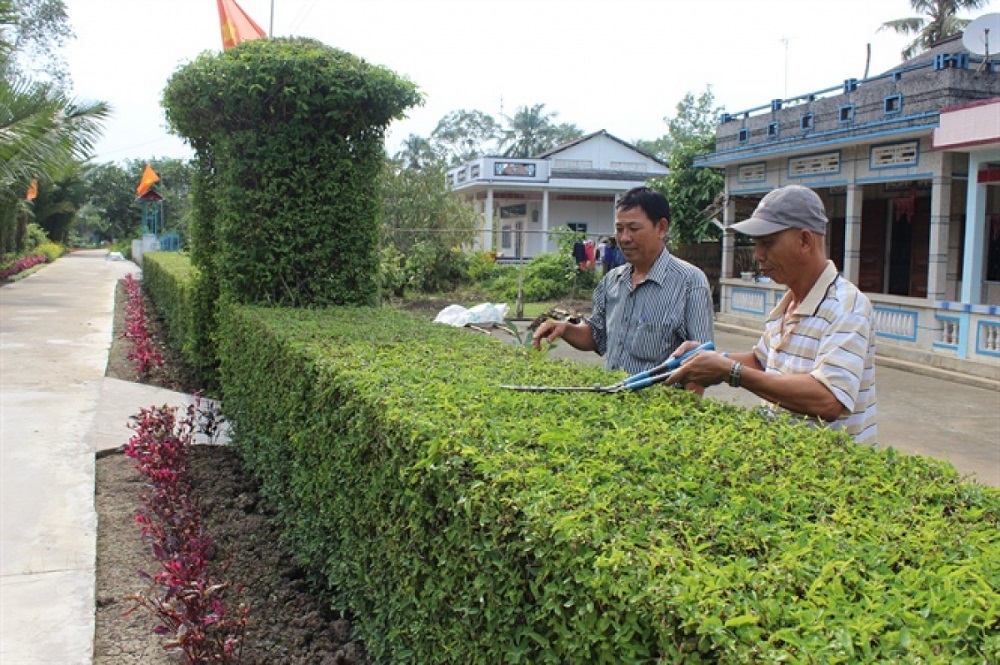 Vị Trung không ngừng nâng cao chất lượng nông thôn mới