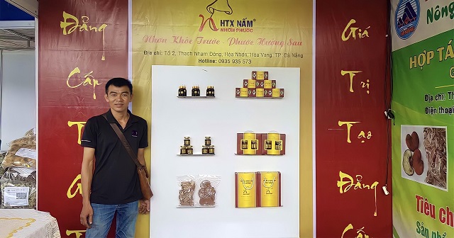 Lãi nhân đôi nhờ liên kết trồng nấm ở HTX Nhơn Phước