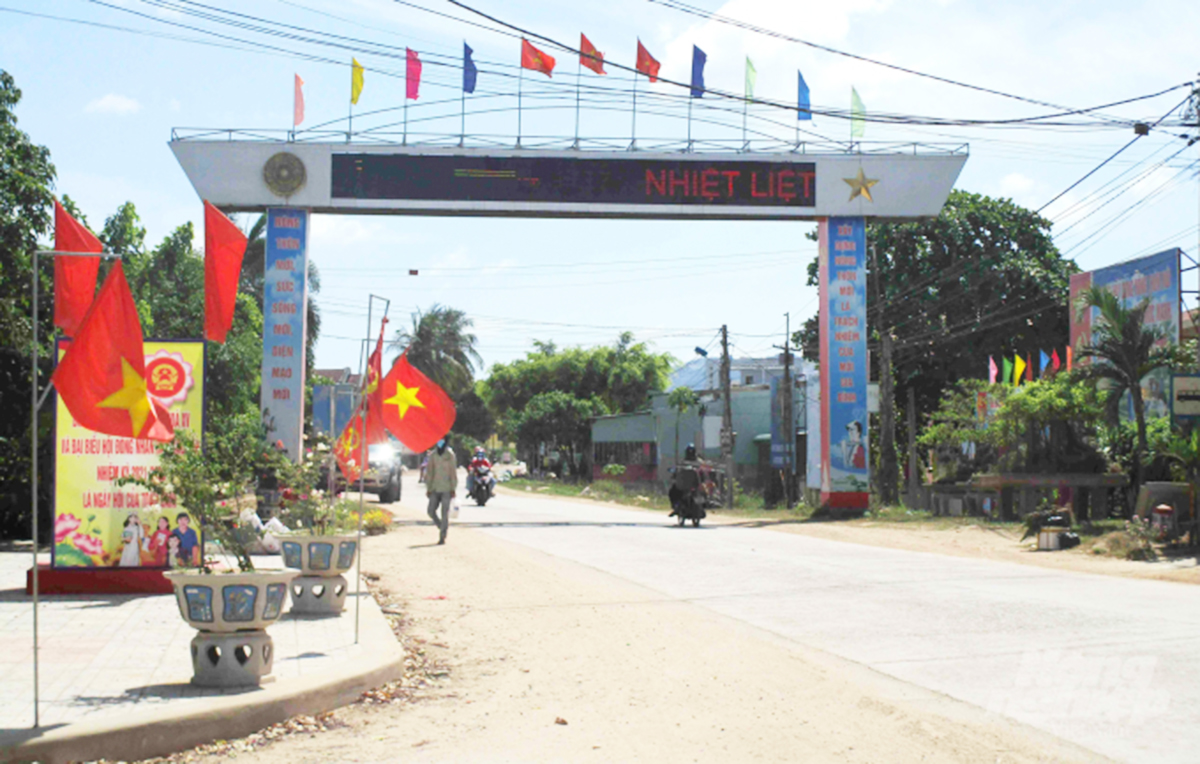 Vân Canh vượt khó xây dựng nông thôn mới