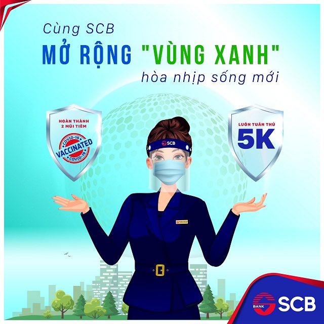 Cùng SCB mở rộng 'vùng xanh', hòa nhịp sống mới