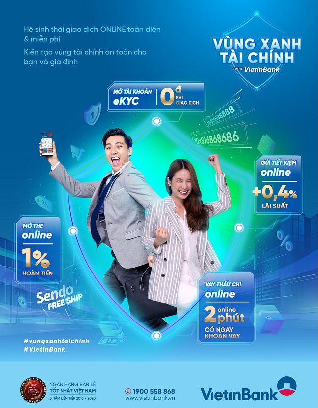 Kiến tạo “Vùng xanh tài chính” cùng VietinBank