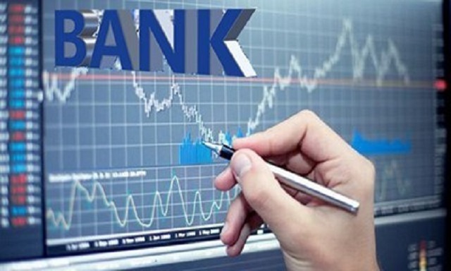 Sắc xanh bao trùm hầu hết nhóm cổ phiếu ngân hàng