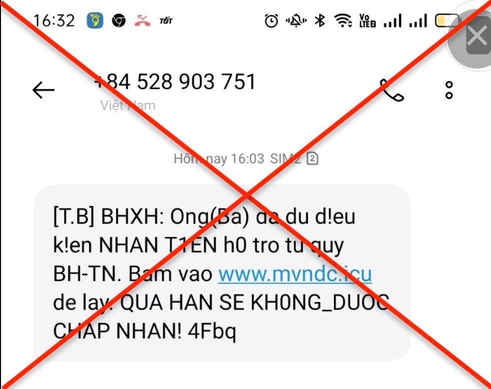 Cảnh báo thủ đoạn lừa đảo nhận tiền hỗ trợ từ Quỹ Bảo hiểm thất nghiệp