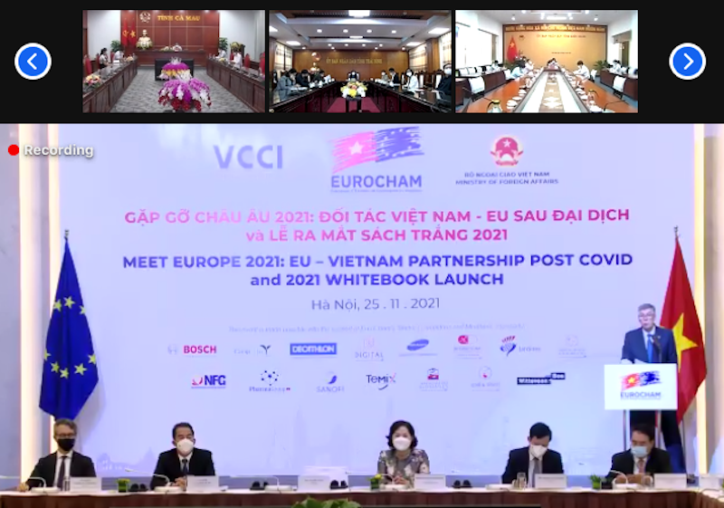 Chủ tịch EuroCham: Phục hồi, hướng tới tương lai tươi sáng và thịnh vượng hơn