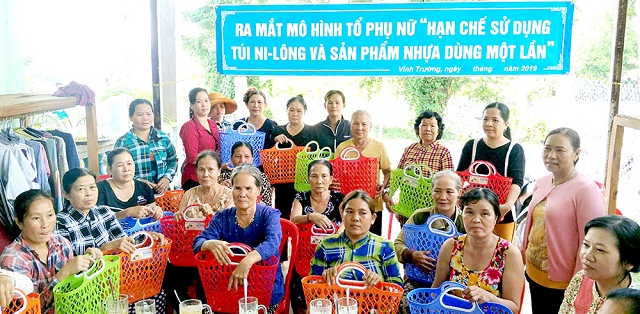 Hiệu quả mô hình phụ nữ tham gia bảo vệ môi trường