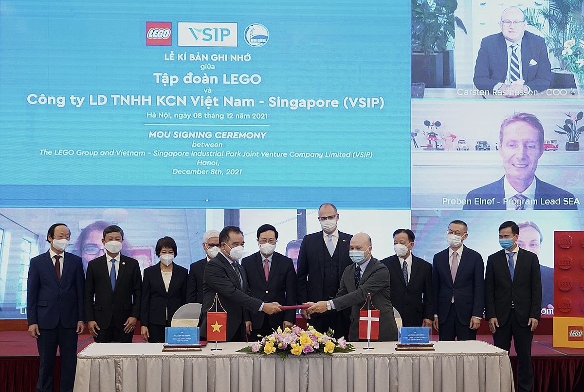 Tập đoàn LEGO xây dựng nhà máy 1 tỷ USD tại Việt Nam
