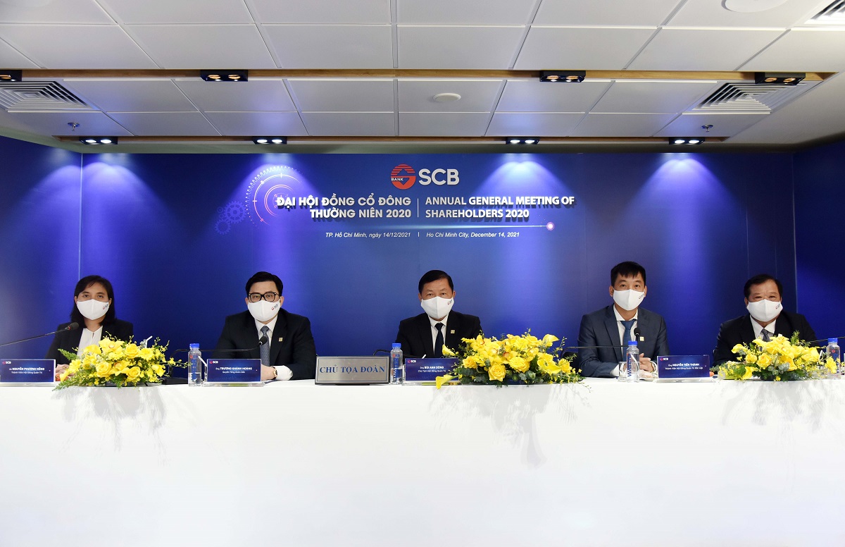 SCB tổ chức thành công Đại hội đồng cổ đông thường niên năm tài chính 2020