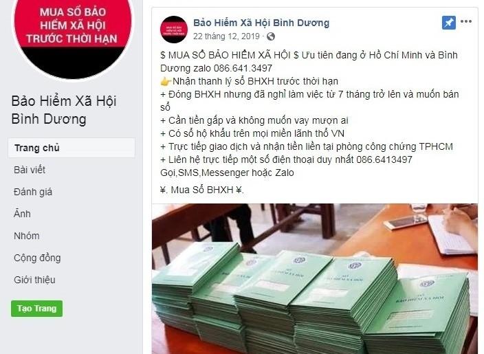 Xử lý dứt điểm nạn mua bán sổ bảo hiểm xã hội