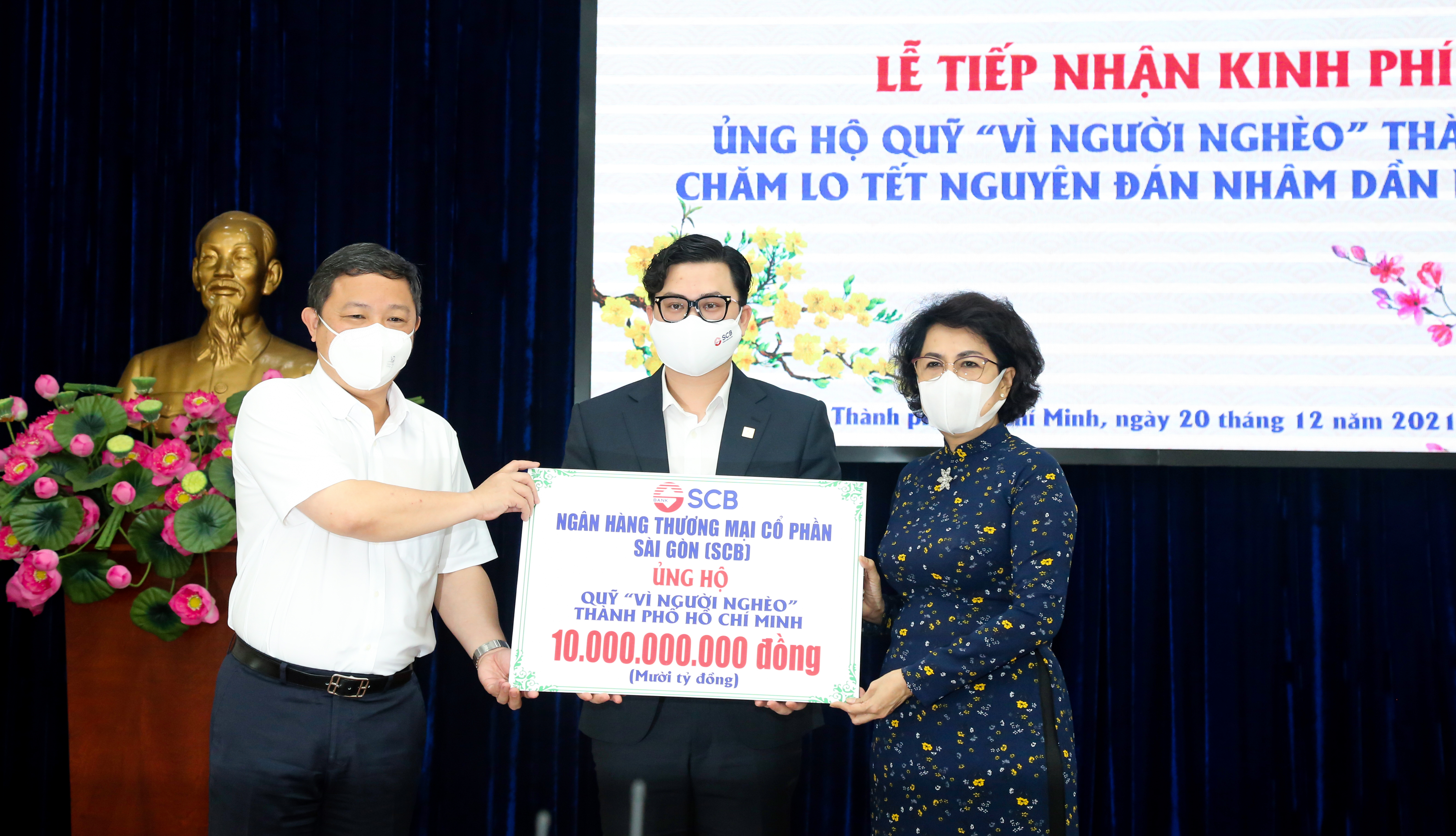 SCB đóng góp Quỹ “Vì người nghèo”, chung tay chăm lo tết cho người dân