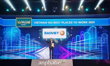 Bảo Việt được vinh danh Top 100 nơi làm việc tốt nhất Việt Nam và Thương hiệu nhà tuyển dụng hấp dẫn năm 2021
